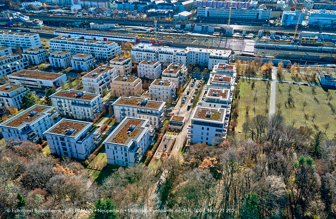 21.11.2020 - Hirschgarten mit Paketposthalle in München